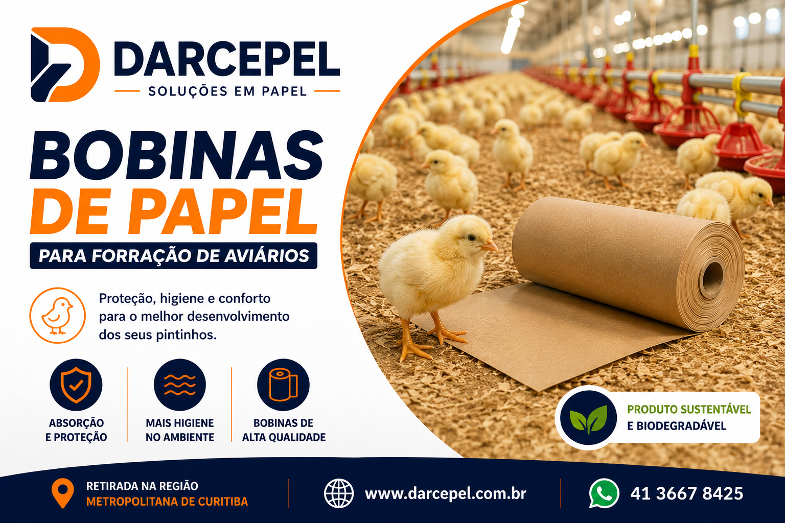 Papel para Aviário no Manejo de Aves